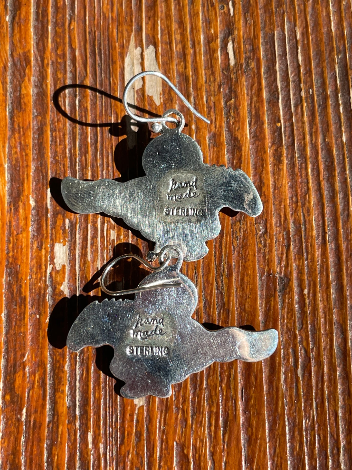 Pink Conch Horse Dangle Earrings | Sterling Silver 925 B415