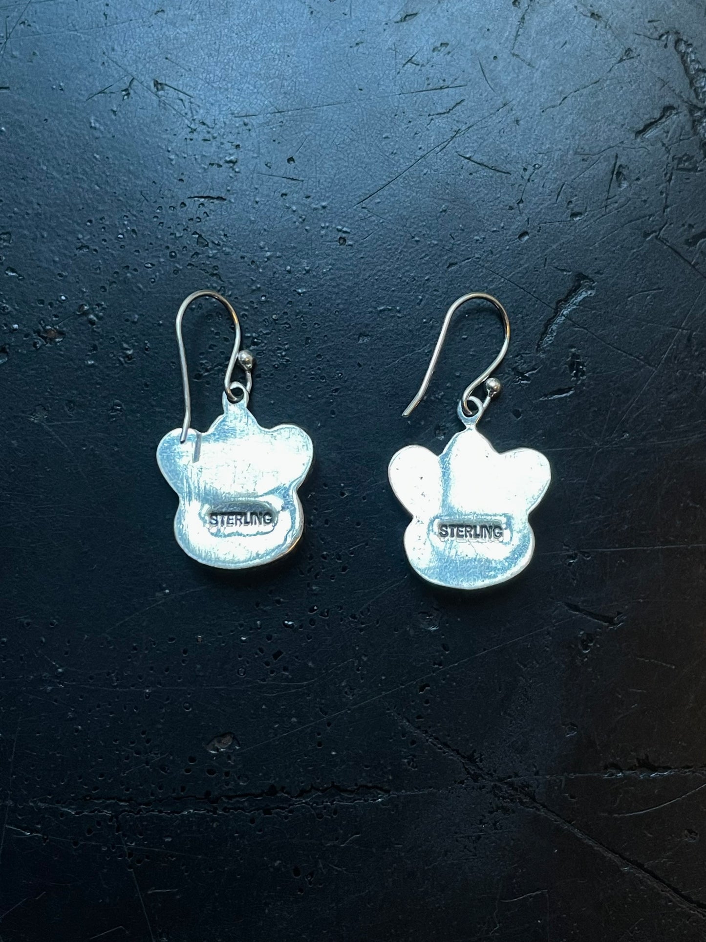 Pink Conch Paw Earrings | 925 Sterling Silver E387
