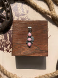 Pink Conch Leaf Pendant | 925 Sterling Silver G696