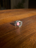 Pink Conch Ring Size 8 | 925 Sterling Silver C876