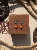Spiny Oyster Heart Dangle Earrings | 925 Sterling Silver G718