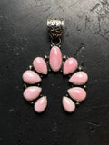 Pink Conch Naja Pendant | 925 Sterling Silver E509