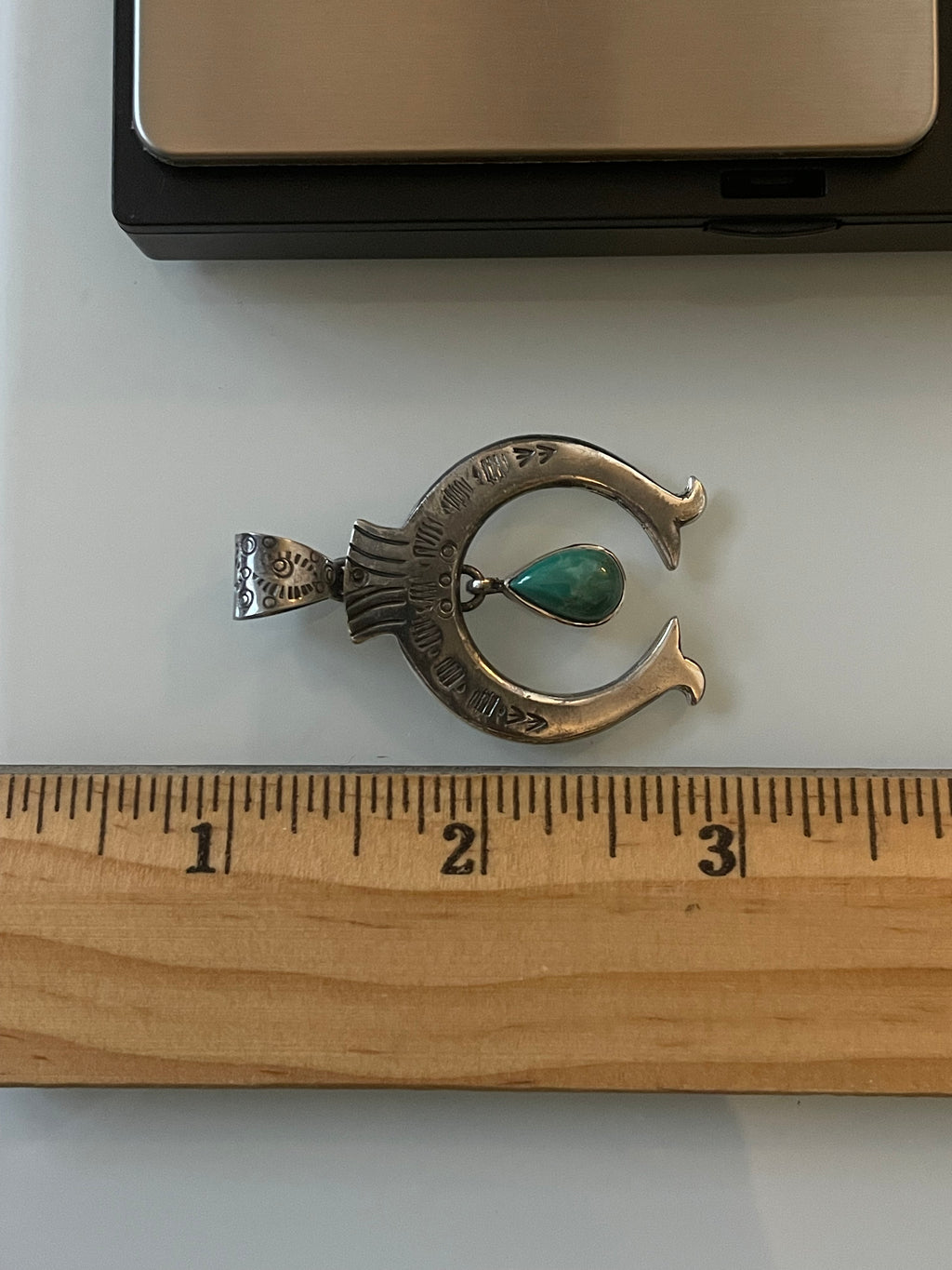 Turquoise Naja Pendant | 925 Sterling Silver E522
