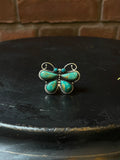 Turquoise Butterfly Ring Size 6 | 925 Sterling Silver C930
