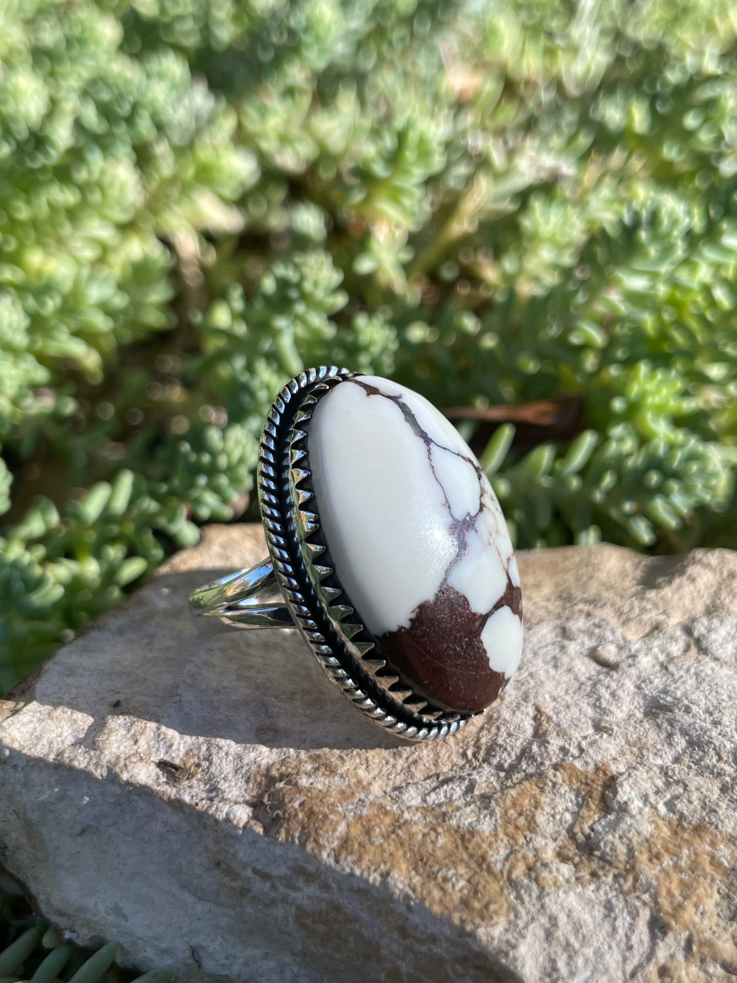Wild Horse Ring Size 7.5 | 925 Sterling Silver B678