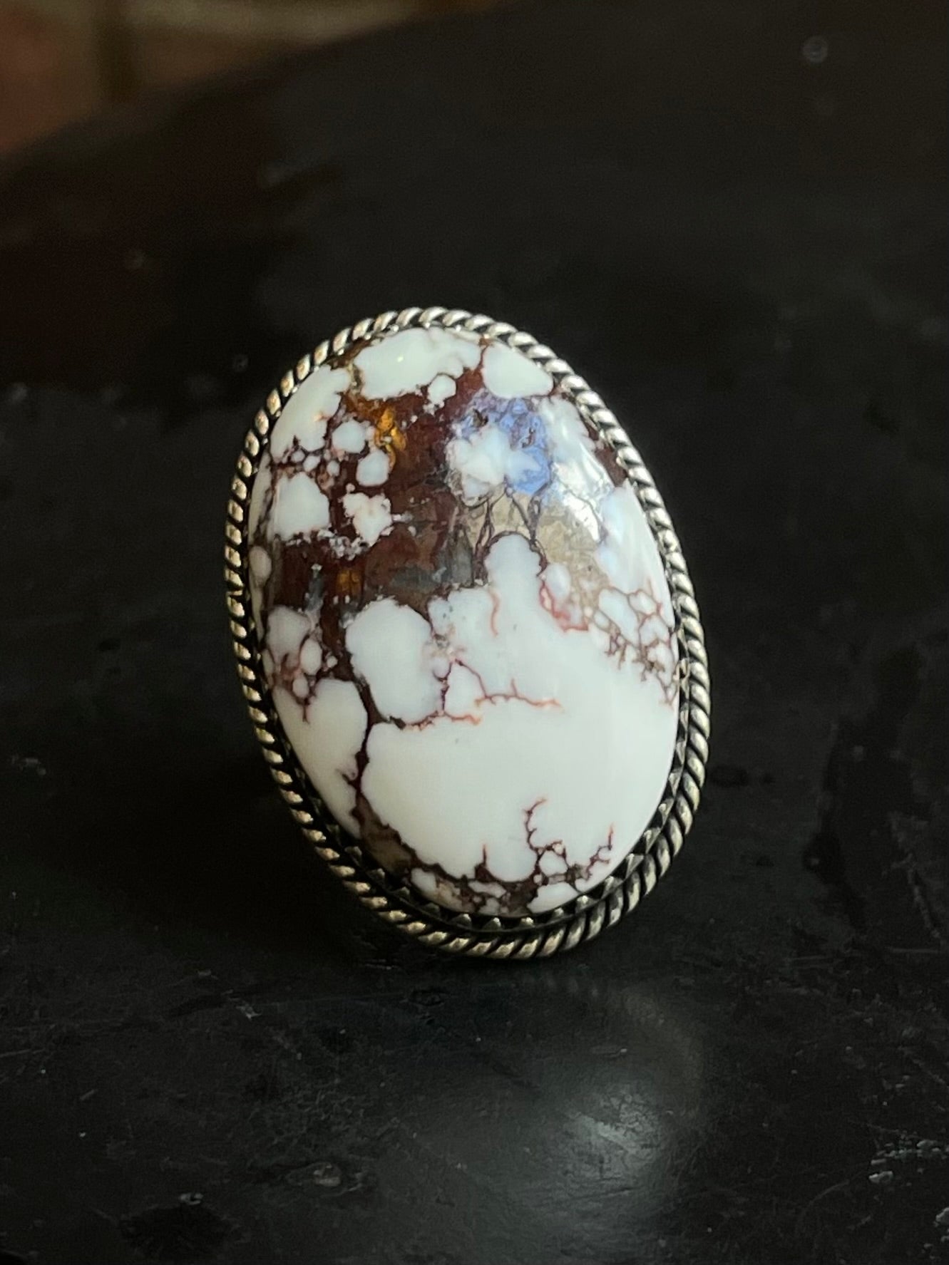 Wild Horse Ring | 925 Sterling Silver Size 9 G571