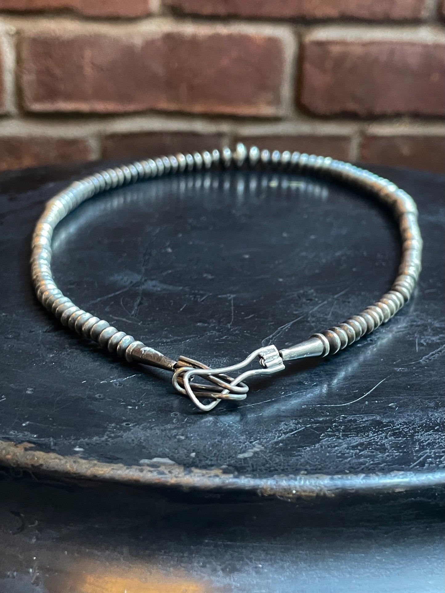 Sterling Silver Beaded Necklace | 925 Sterling Silver E371