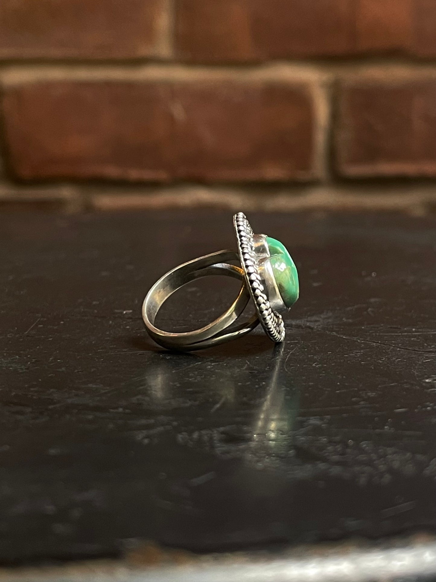 Turquoise Heart Ring Size 6 | 925 Sterling Silver G280