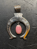 Pink Conch Naja Pendant | 925 Sterling Silver E507