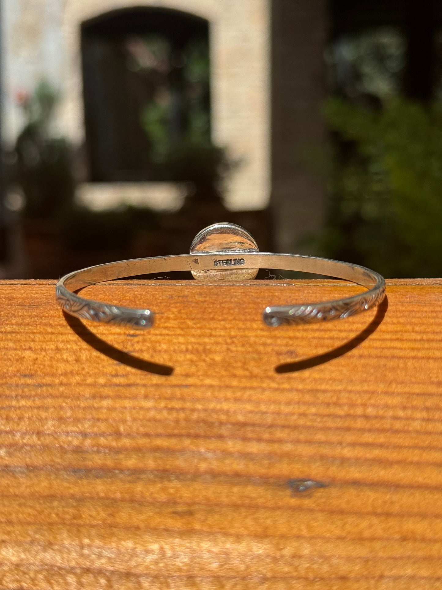Pink Conch Cuff | Sterling Silver | A642