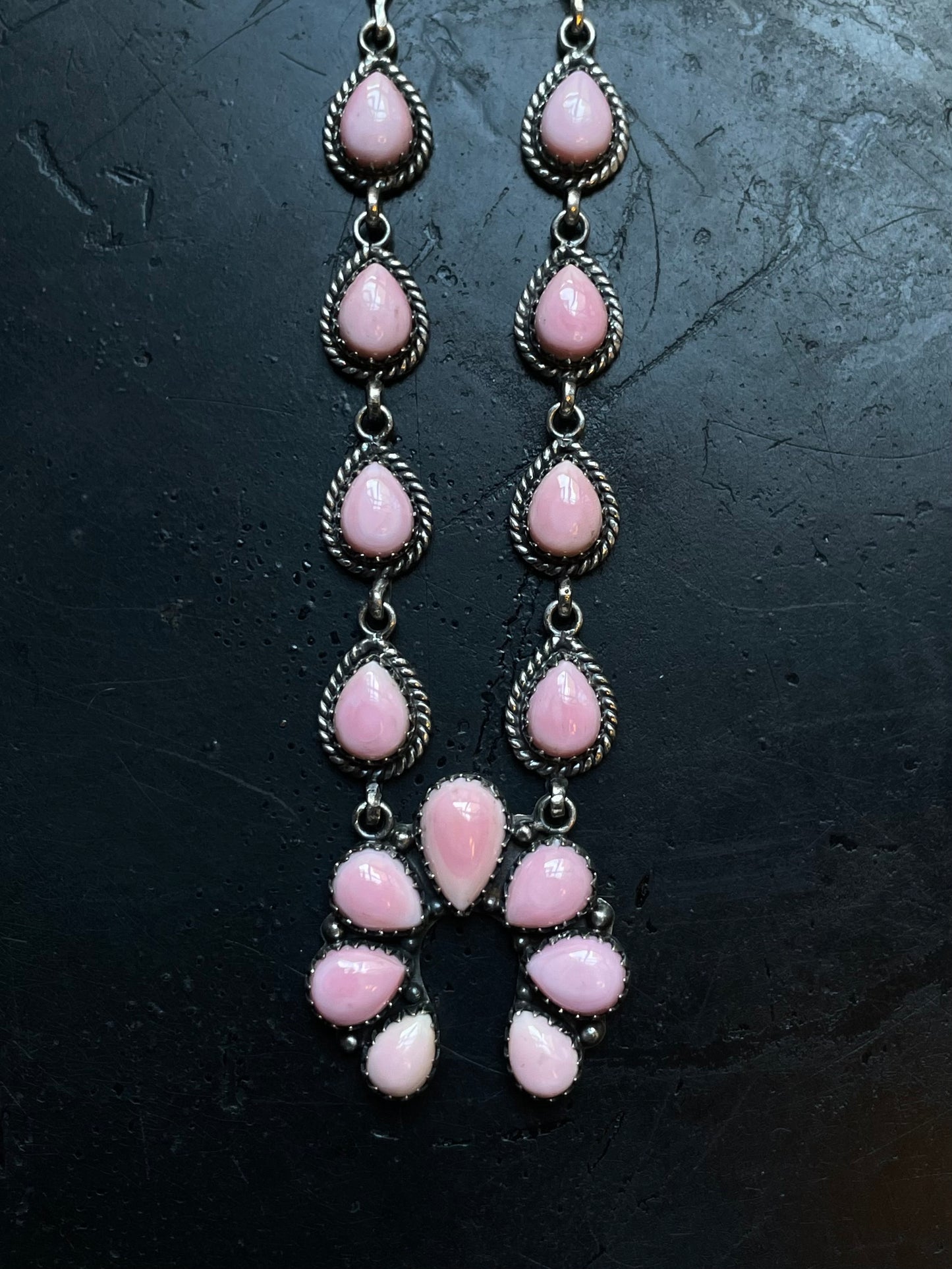 Pink Conch Naja Necklace | 925 Sterling Silver E331