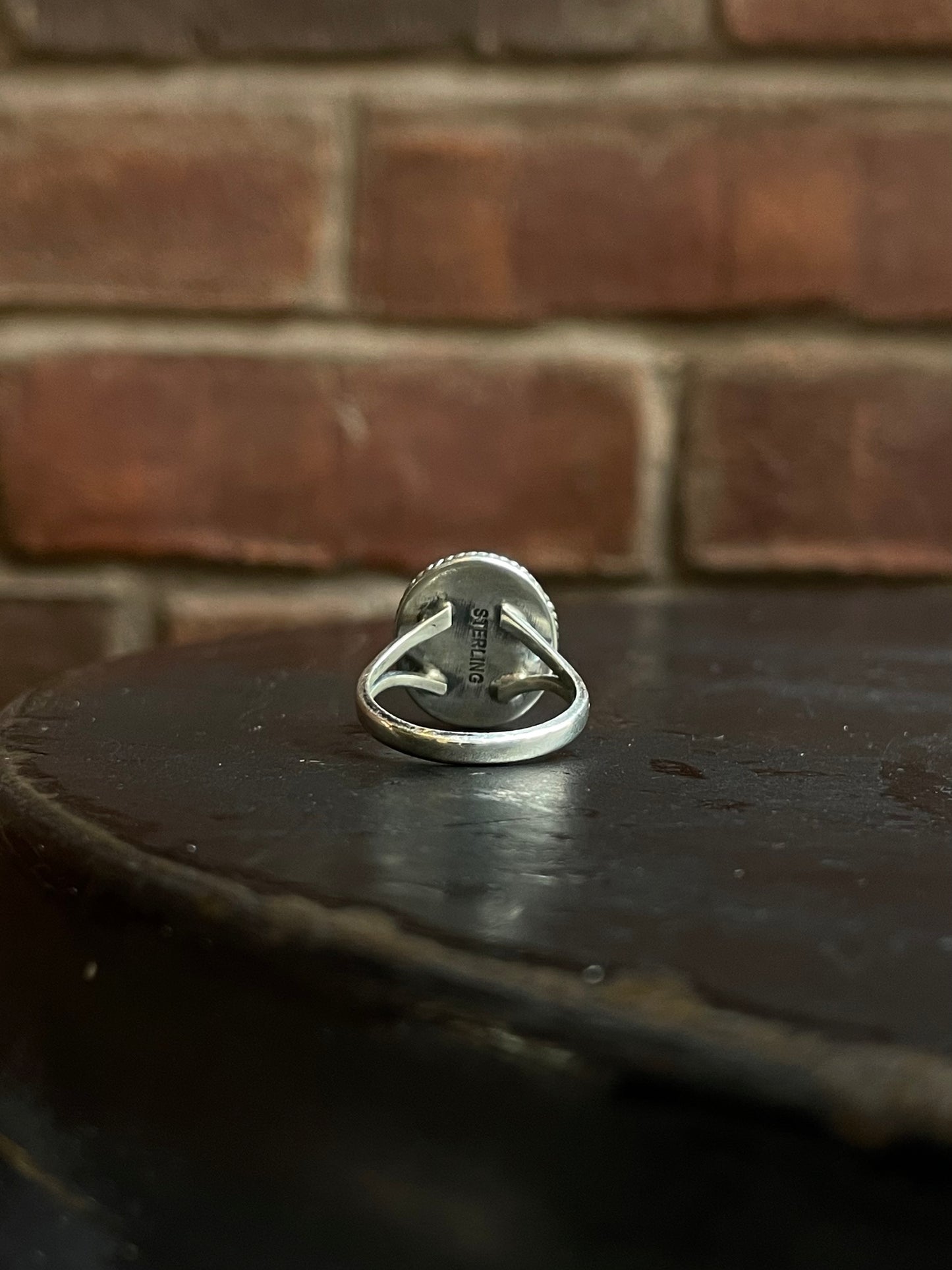 Pink Conch Ring Size 6 | 925 Sterling Silver E752