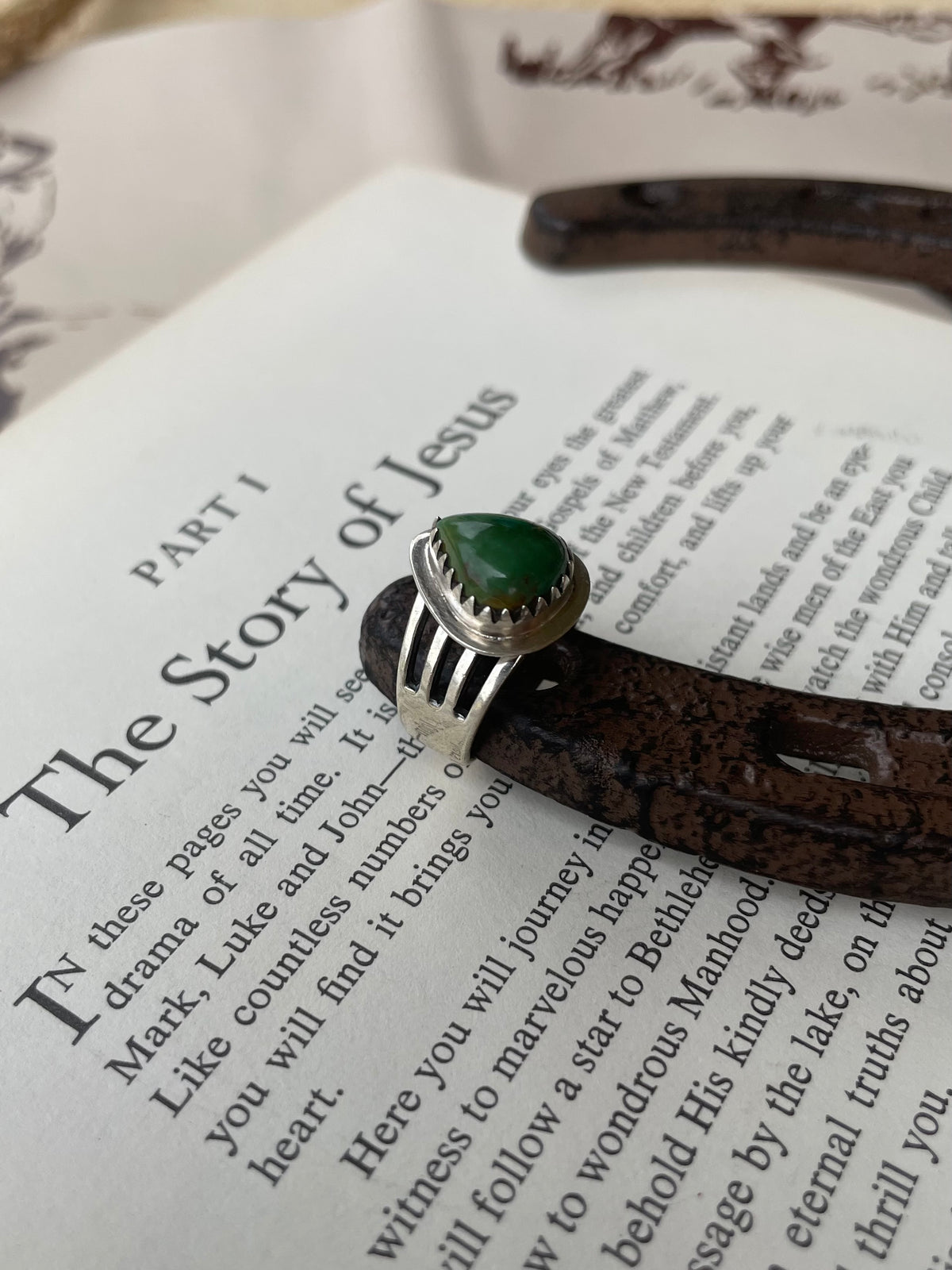 Turquoise Ring Size 6 | 925 Sterling Silver G777