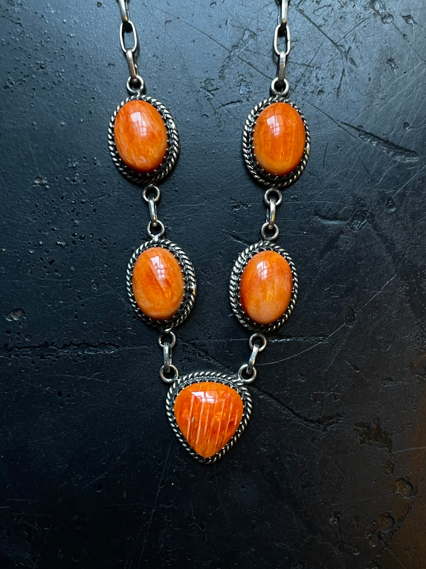 Spiny Oyster Necklace | 925 Sterling Silver E355