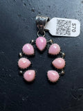 Naja Pink Conch Pendant | Sterling Silver | A563