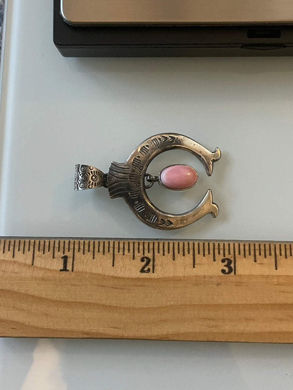 Pink Conch Naja Pendant | 925 Sterling Silver E507