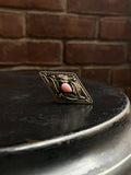 Pink Conch Feather Ring Size 9.5 | 925 Sterling Silver C950