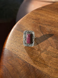 Purple Spiny Oyster Ring Size 9.5 | 925 Sterling Silver Southwestern Style C883