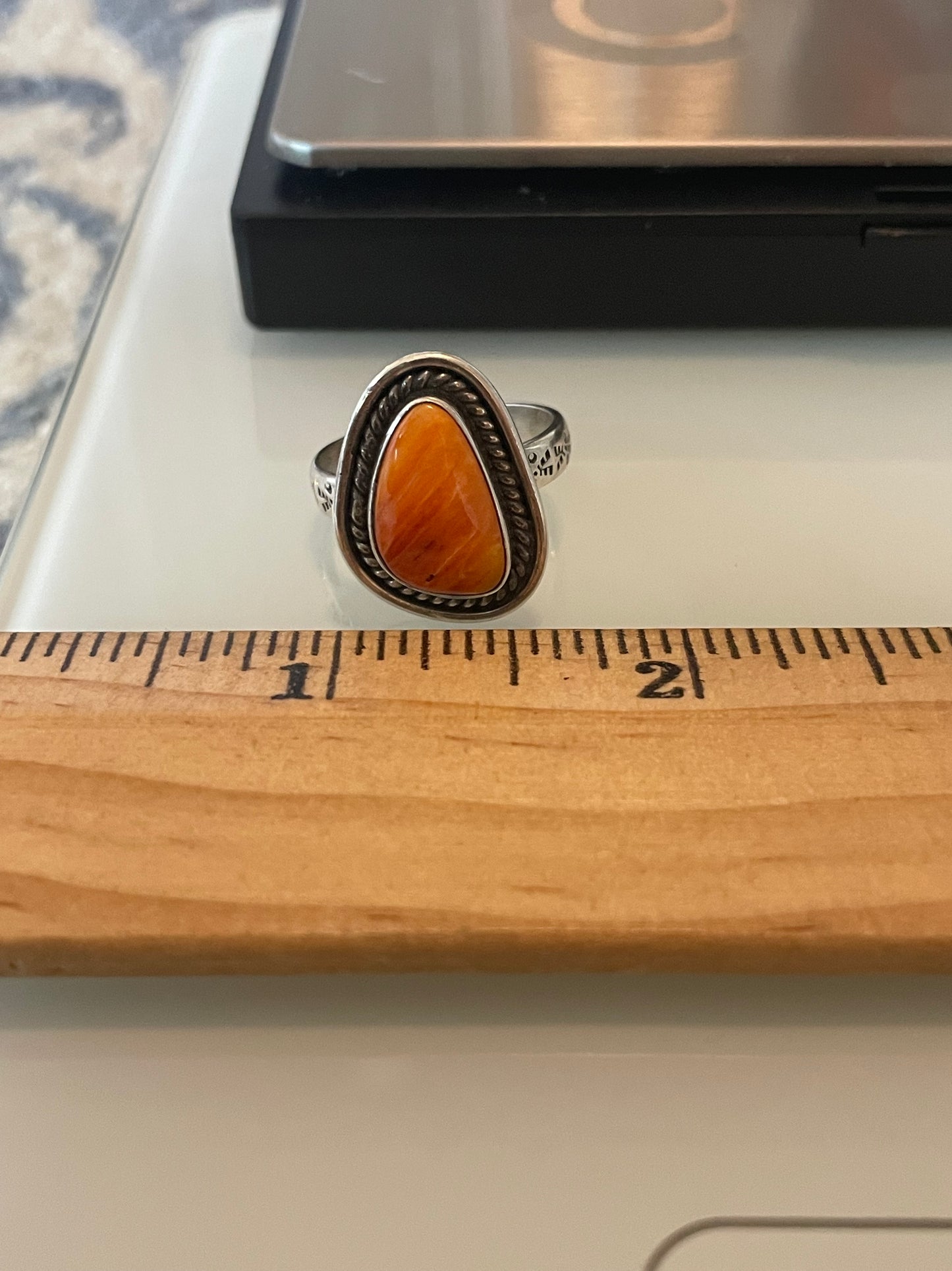 Spiny Oyster Ring Size 8.75 | 925 Sterling Silver G217