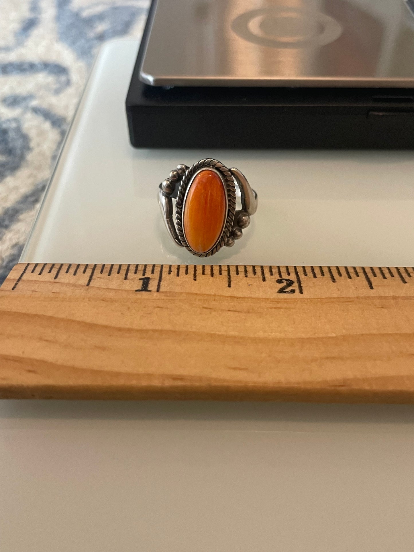 Spiny Oyster Ring Size 9.75 | 925 Sterling Silver G208