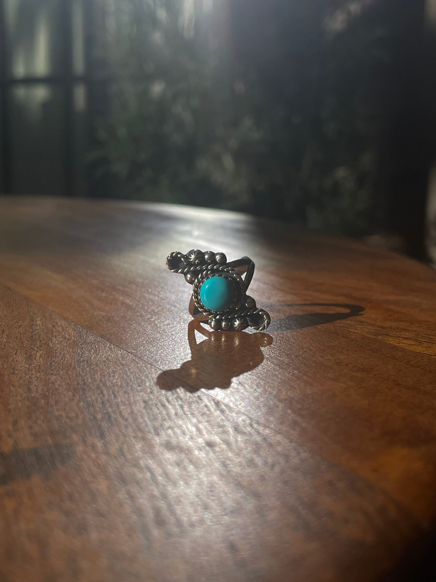 Turquoise Ring Size 6.5 | 925 Sterling Silver C880