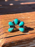 Turquoise Naja Ring Size 6 | 925 Sterling Silver B931