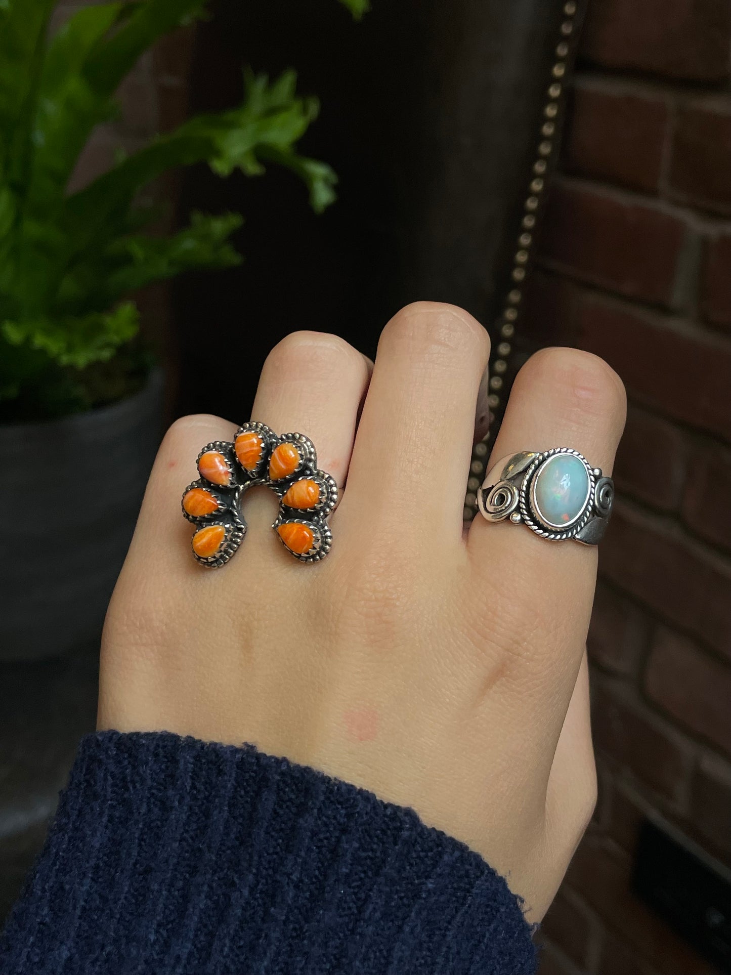 Spiny Oyster Naja Ring Size 9 | 925 Sterling Silver G193