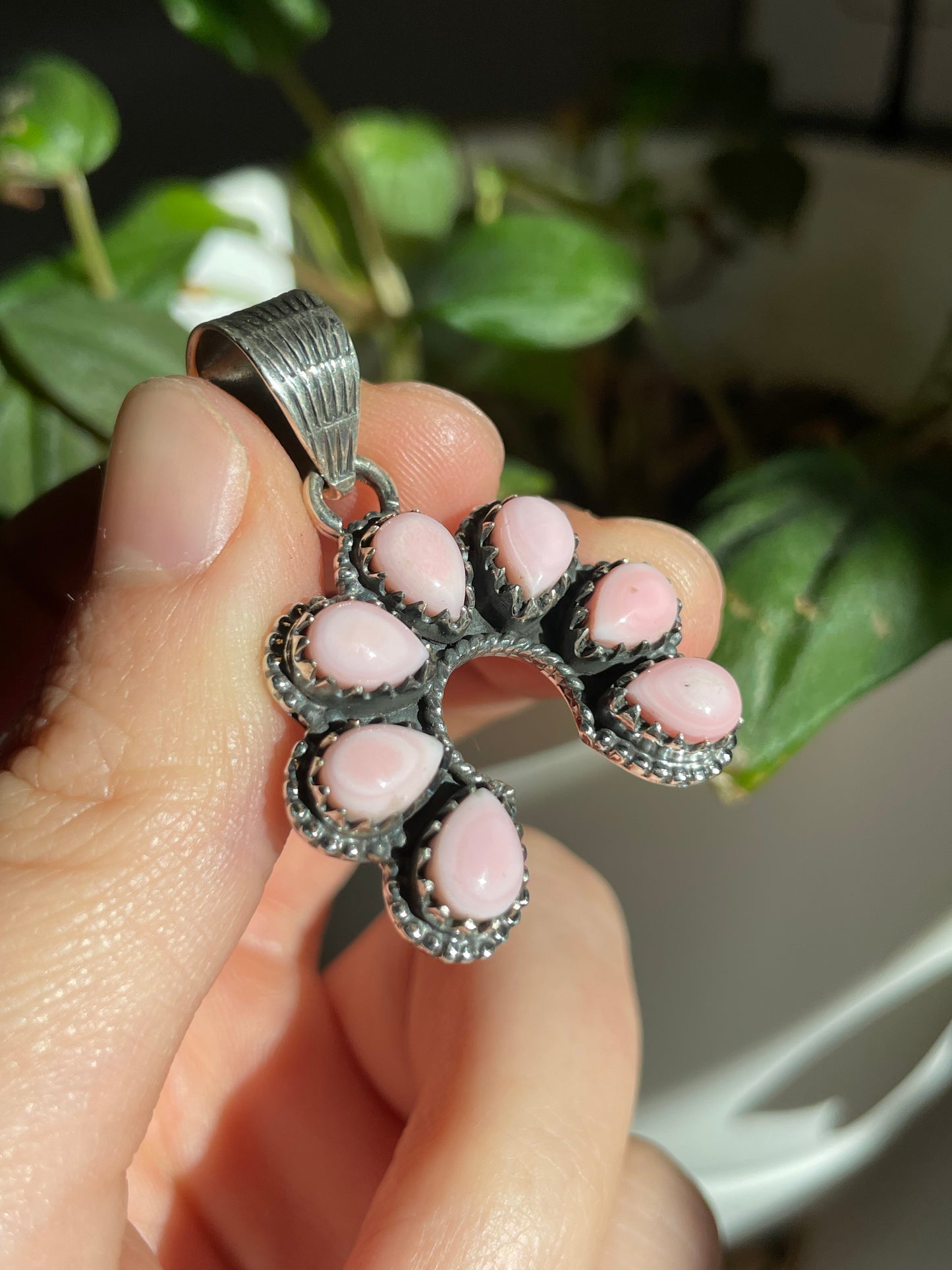 Pink Conch Pendant | Sterling Silver 925 Naja B765