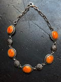 Spiny Oyster Link Bracelet | Sterling Silver G441