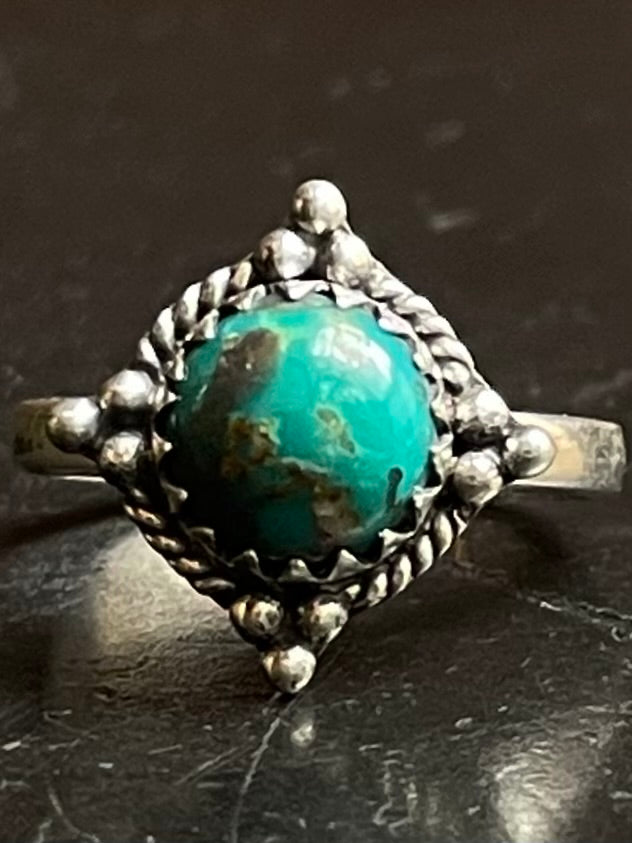 Turquoise Ring Size 7.75 | 925 Sterling Silver G281
