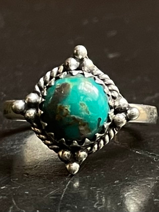 Turquoise Ring Size 7.75 | 925 Sterling Silver G281