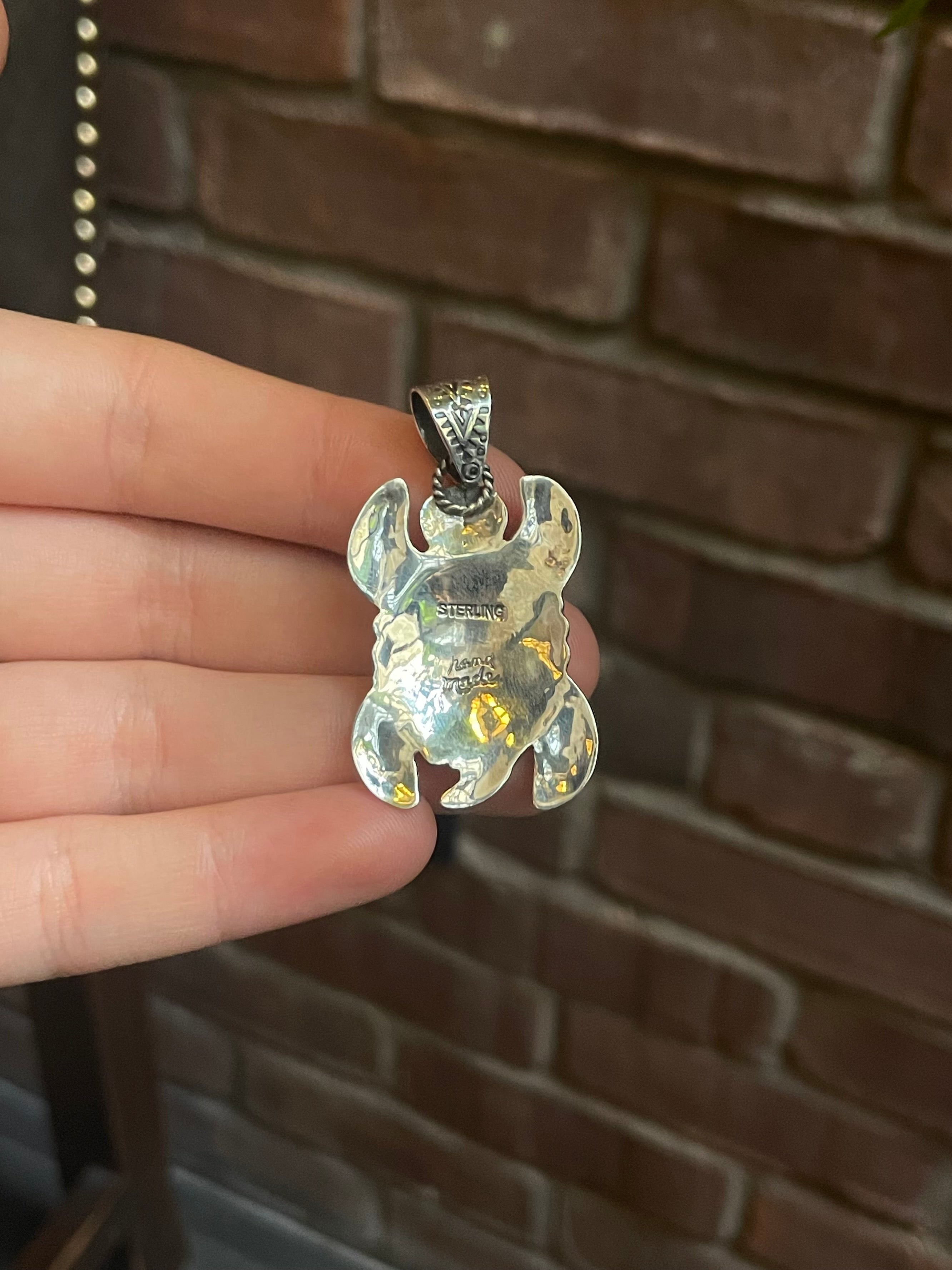 Spiny Oyster Turtle Pendant | 925 Sterling Silver C526