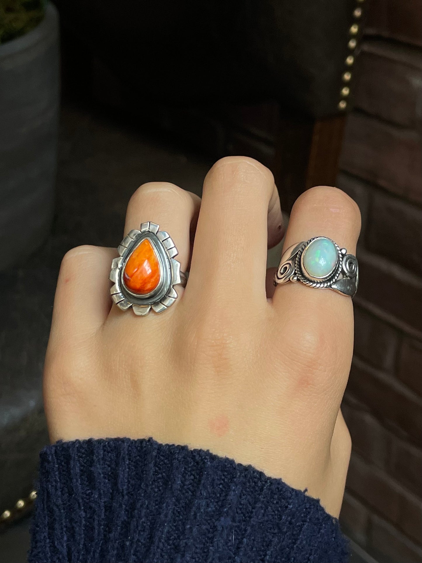 Spiny Oyster Ring Size 6 | 925 Sterling Silver G215