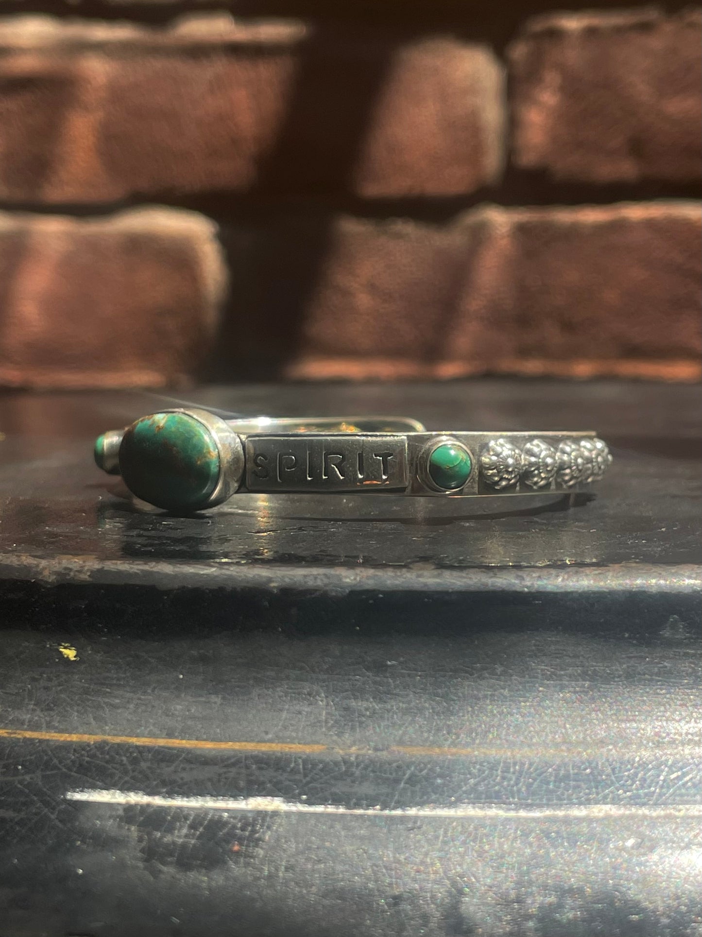 Kingman Turquoise Free Spirit Bracelet | Sterling Silver G424