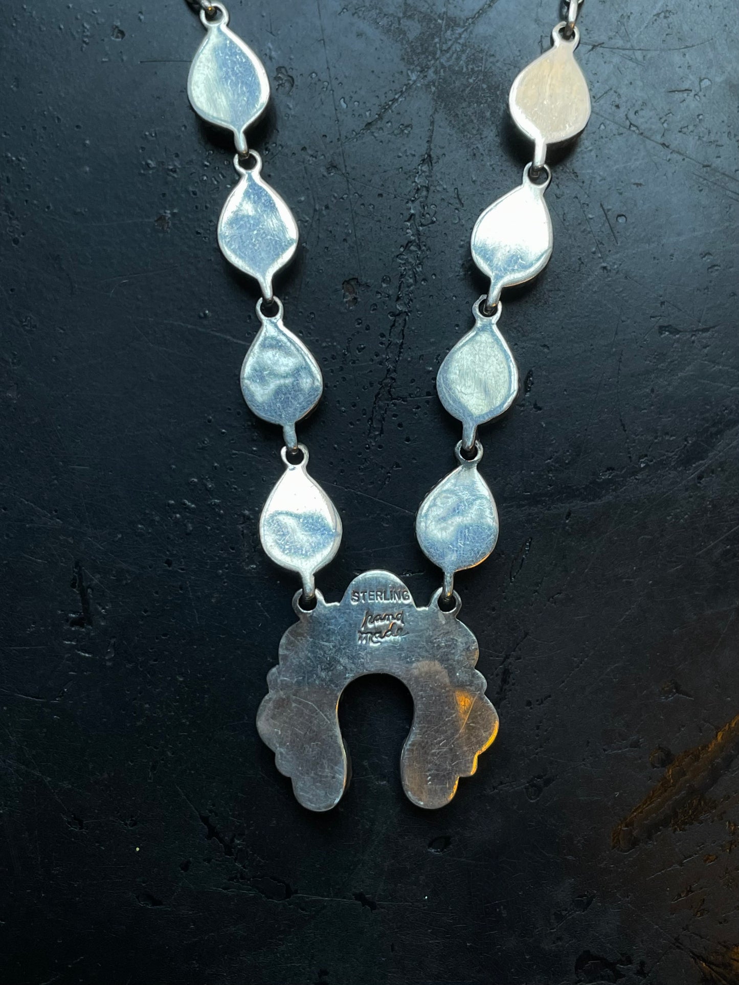 Pink Conch Naja Necklace | 925 Sterling Silver E331