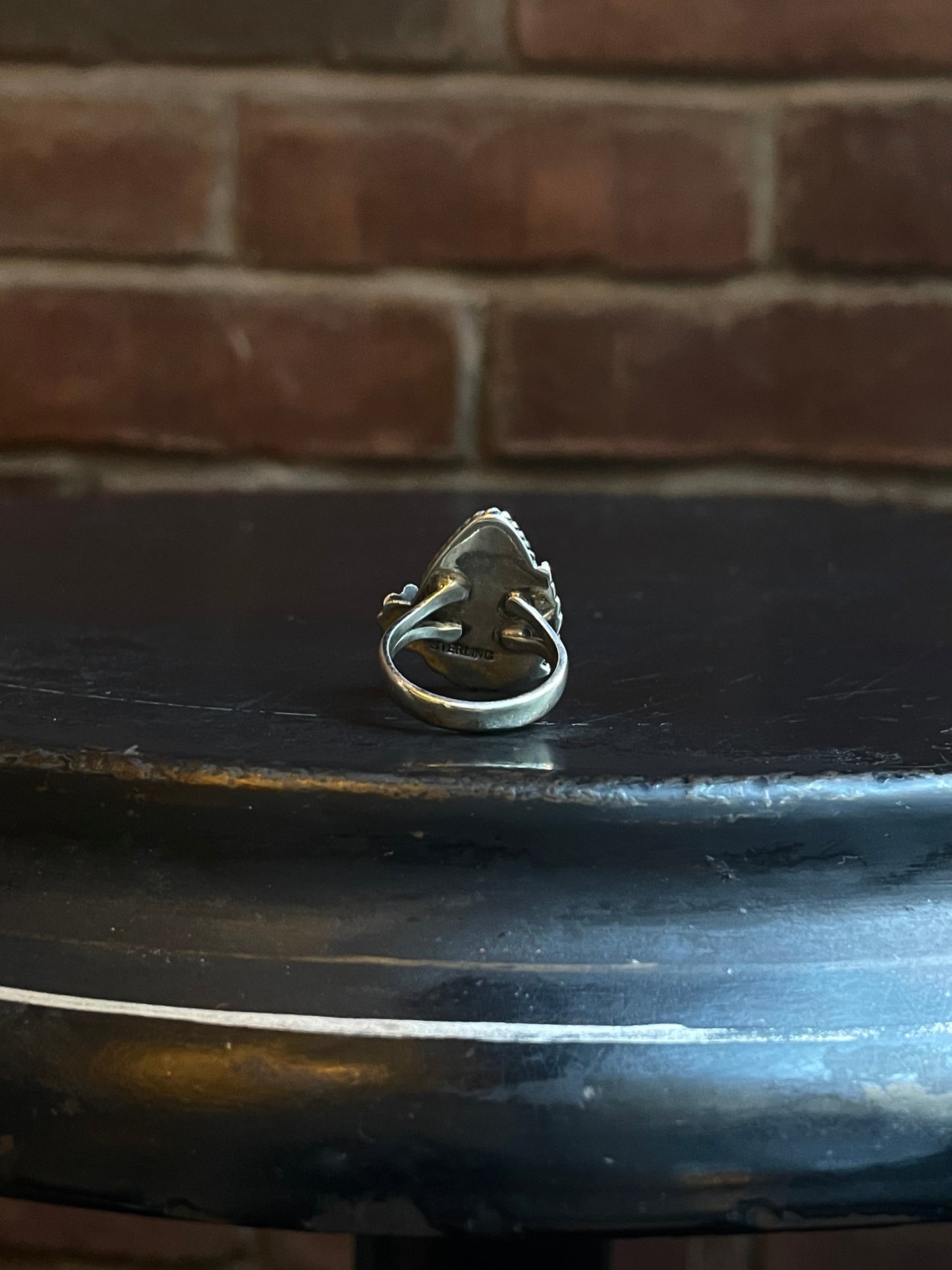 Spiny Oyster Floral Ring Size 7 | 925 Sterling Silver C558