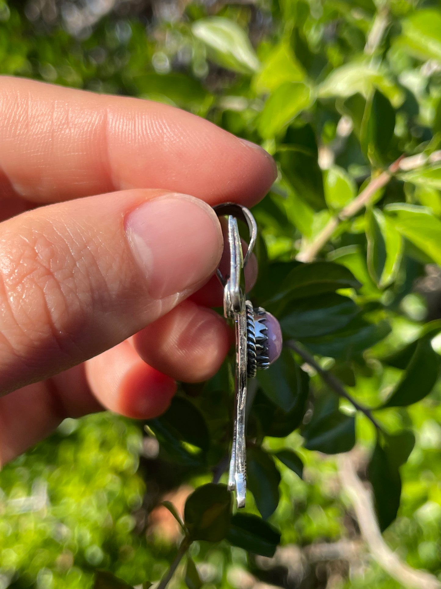 Pink Conch Horse Pendant | Sterling Silver 925 B721