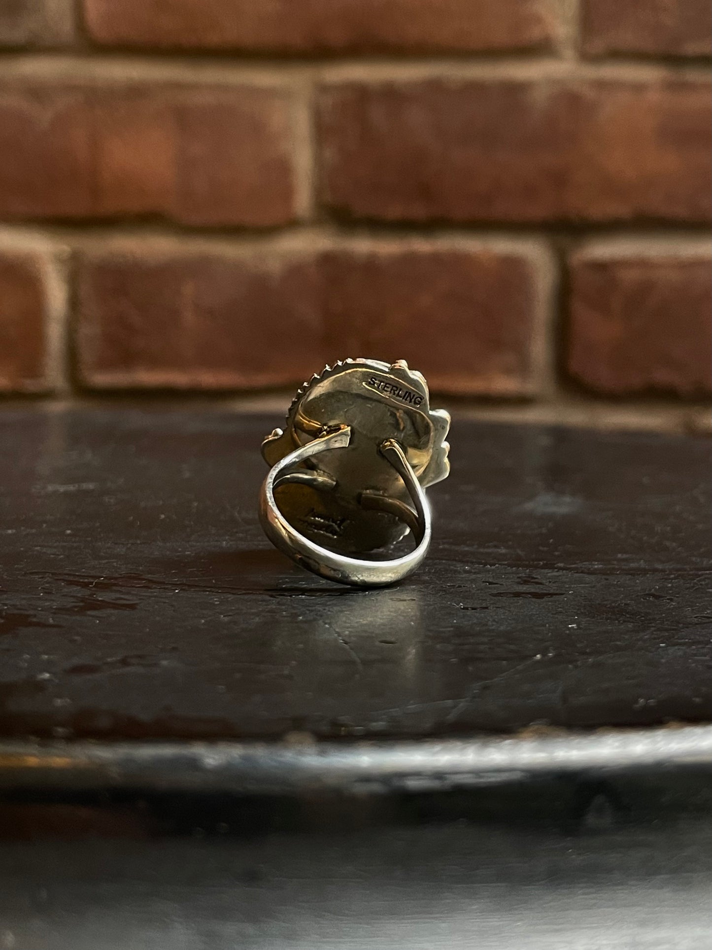 Pink Conch Ring | 925 Sterling Silver | Size 9.5 E162