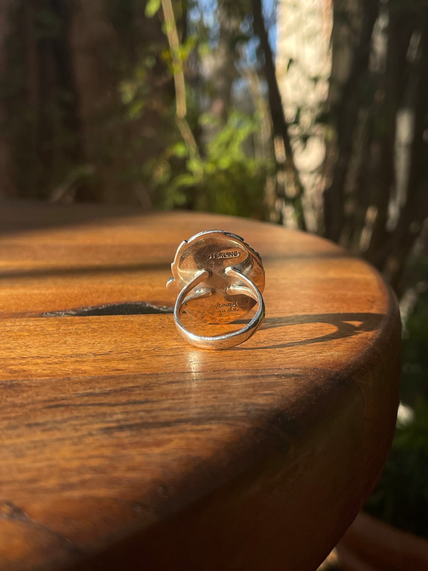 Turquoise Ring Size 8 | 925 Sterling Silver C886
