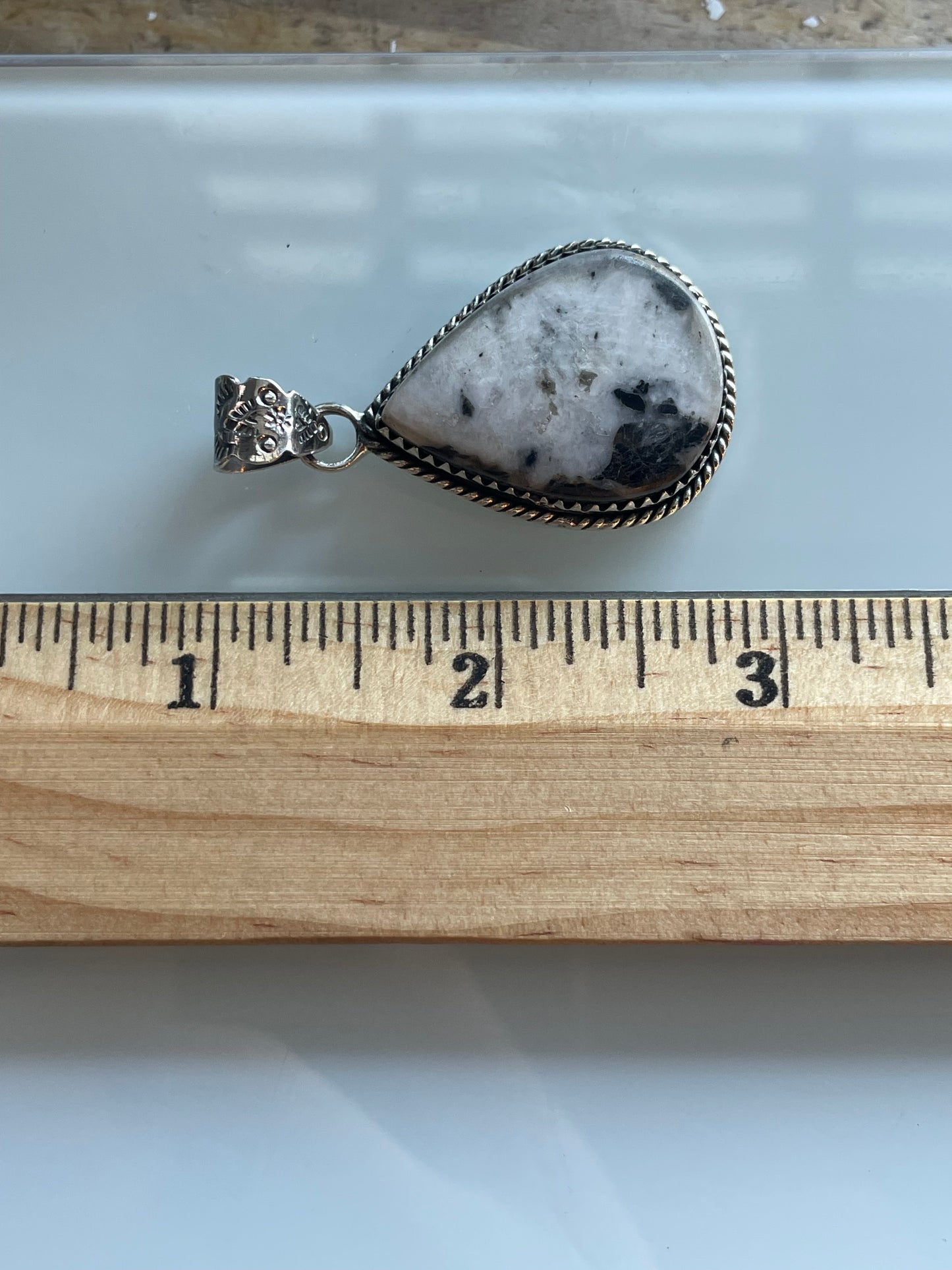 White Buffalo Pendant | Sterling Silver 925 C636