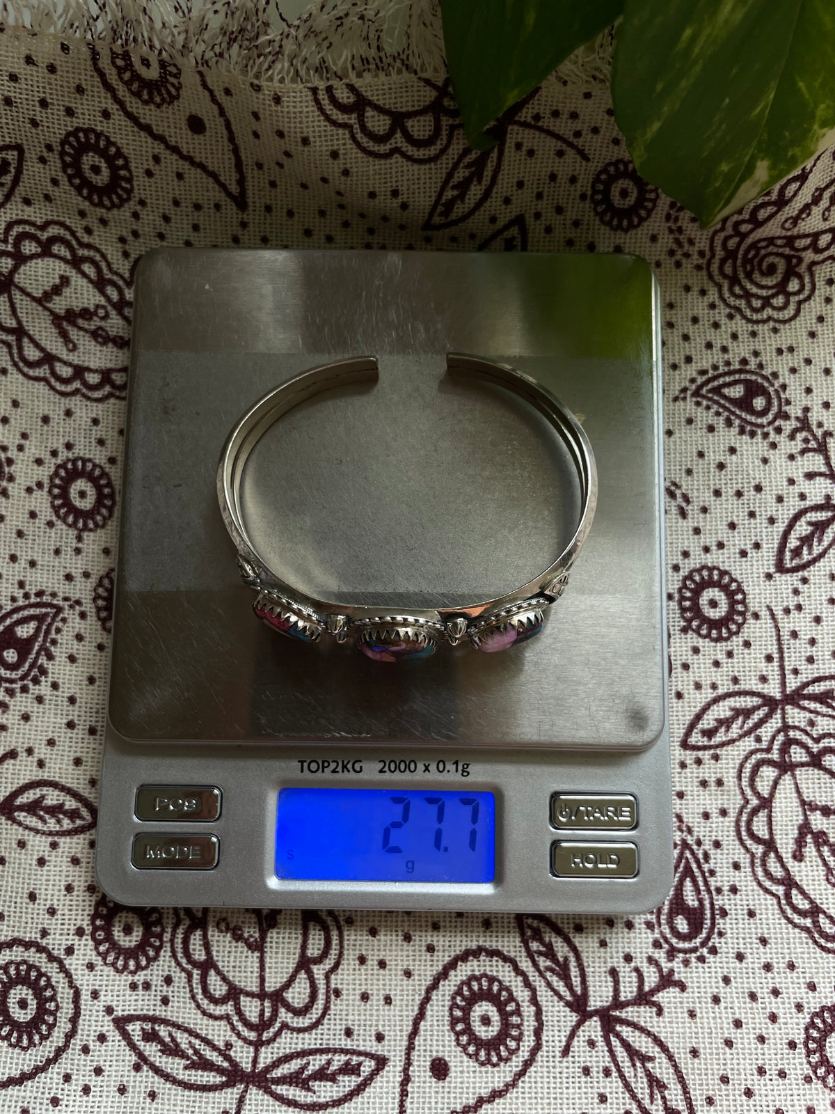 Dahlia Cuff Bracelet | 925 Sterling Silver D274