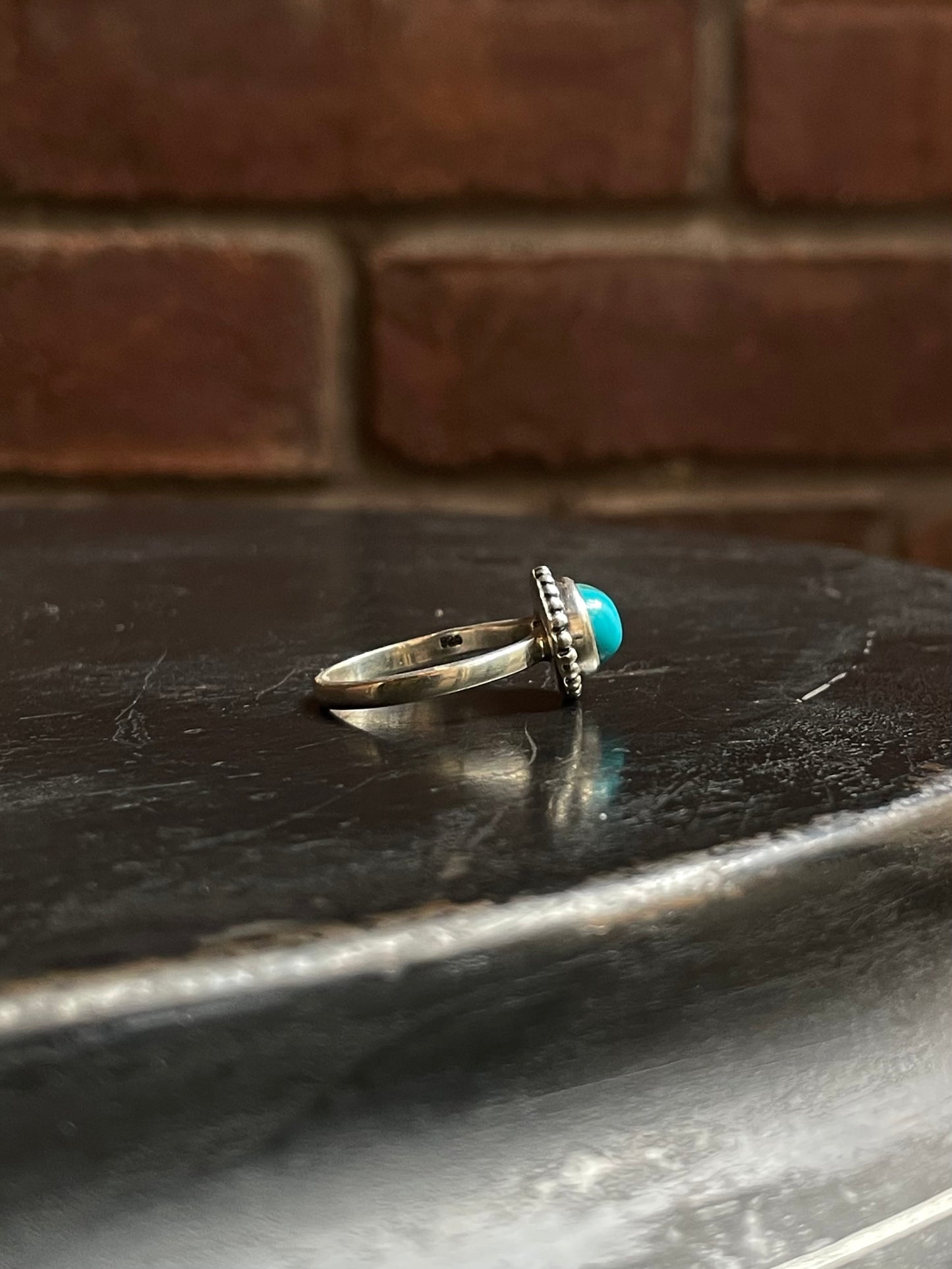 Kingman Turquoise Ring Size 9 | 925 Sterling Silver E739