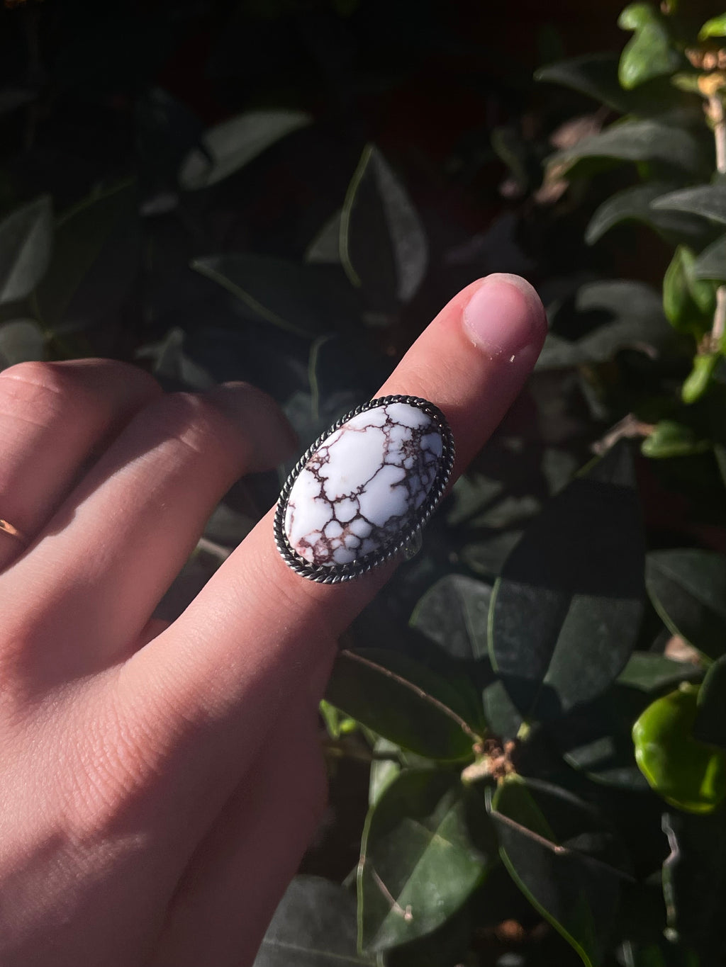 Wild Horse Ring | Sterling Silver | Handmade Size 8 C894