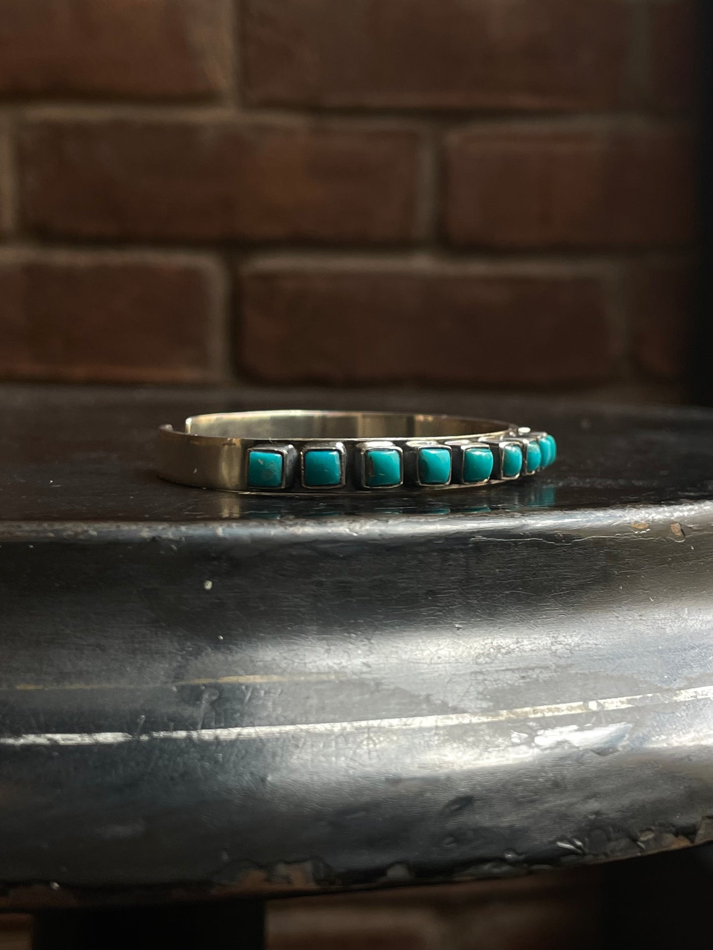 Kingman Turquoise Cuff | 925 Sterling Silver E323
