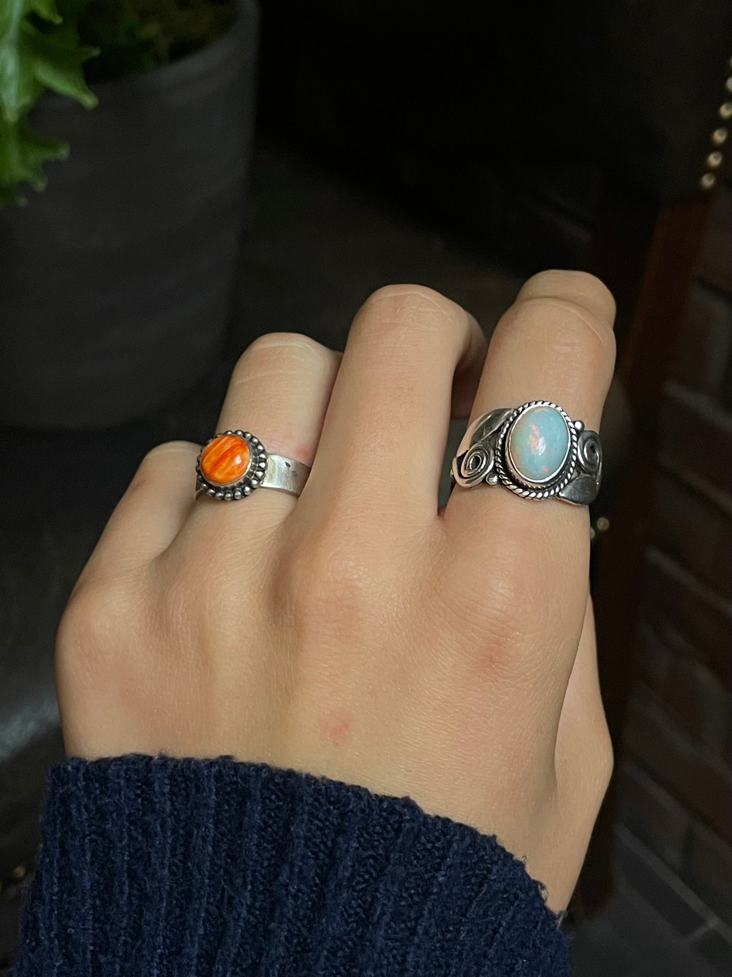 Spiny Oyster Ring Size 7 | 925 Sterling Silver G231
