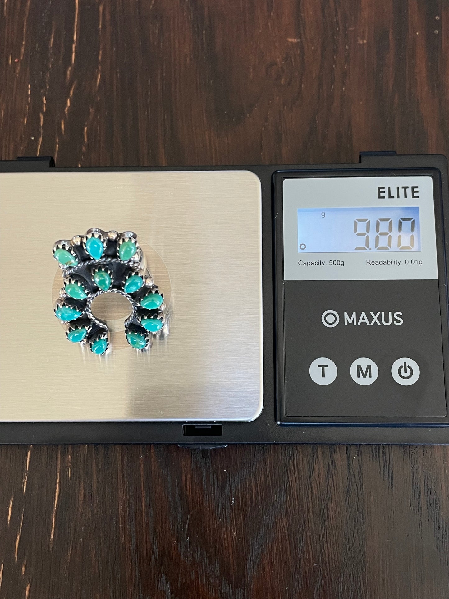 Turquoise Naja Statement Ring Size 6 | Sterling Silver E867