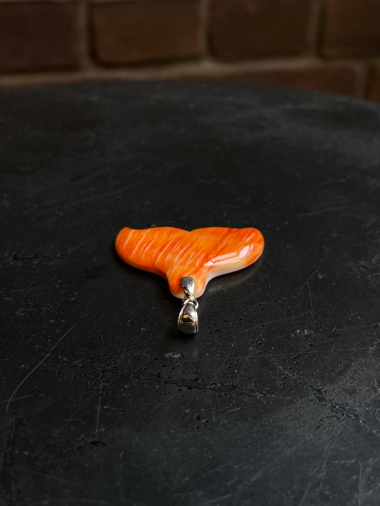 Spiny Oyster Whale Tail Pendant | 925 Sterling Silver E274