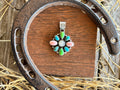 Mother of Pearl Multistone Pendant | 925 Sterling Silver Z32