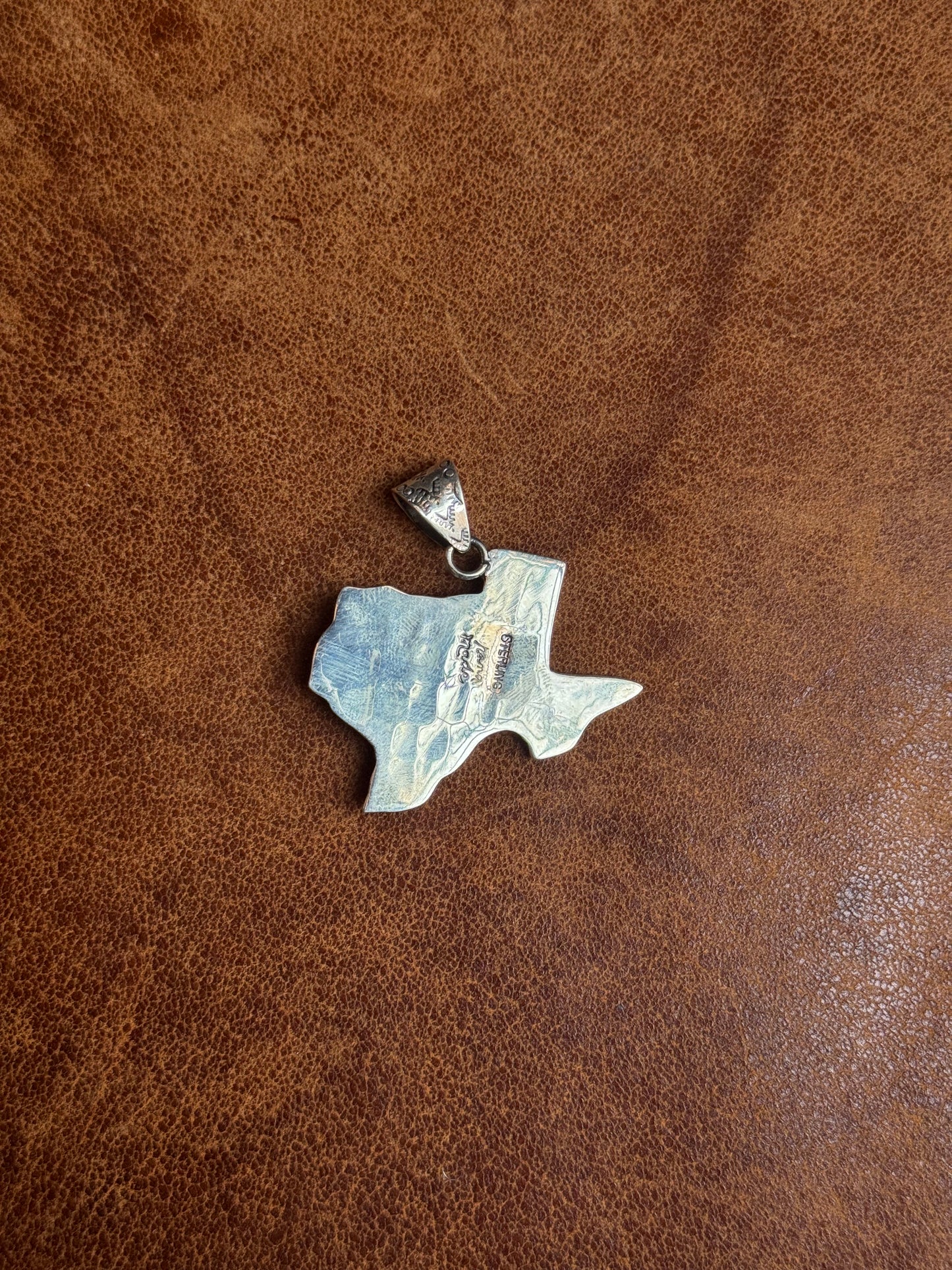 Texas Dahlia Pendant | Sterling Silver | A817