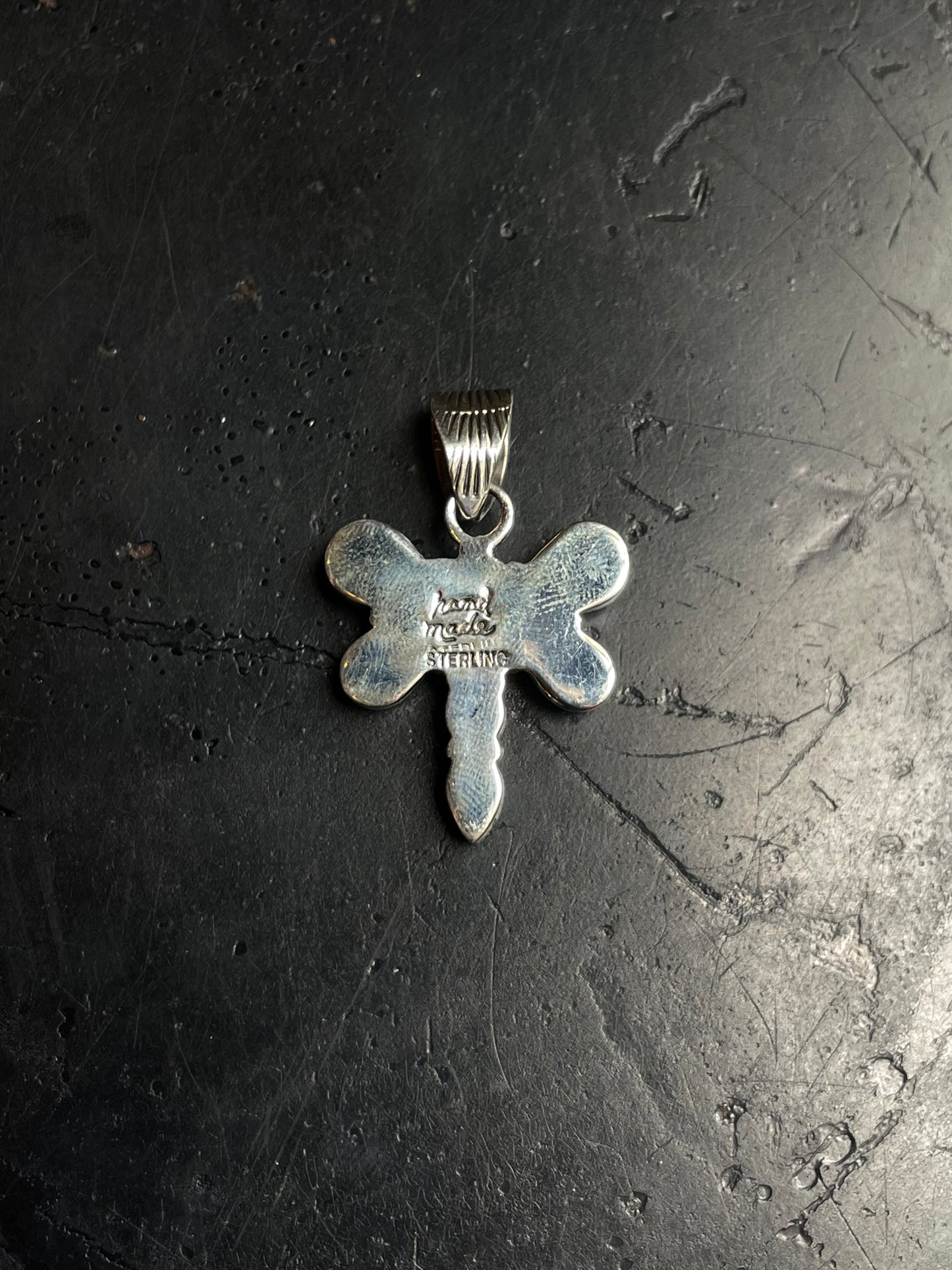 Turquoise Dragonfly Pendant | 925 Sterling Silver E269